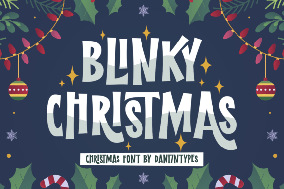 Blinky Christmas: A Font That Lights Up My Brand