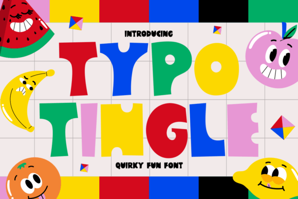 Bring Joy to Your Products with Typo Tingle Font