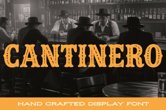 Cantinero: A Western Display Font Built for Bold Digital Campaigns