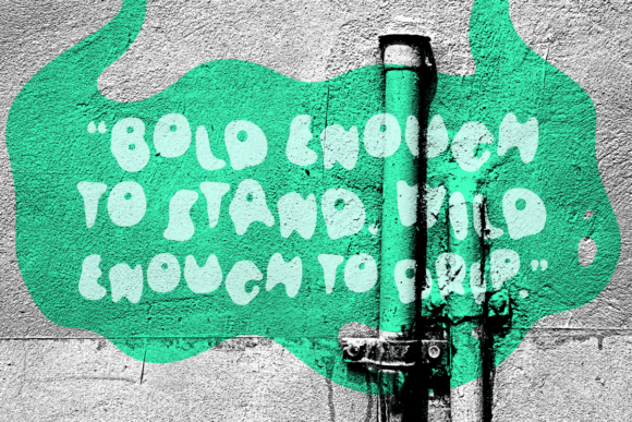 Drippin Crew Font: A Bold Display Typeface for Marketing Impact
