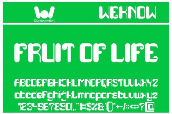 Fruit of Life: A Font That Elevates Your Brand