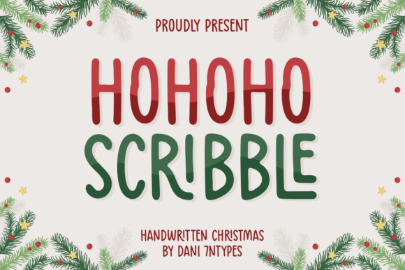 Hohoho Scribble: A Playful Handwritten Font for Digital Design