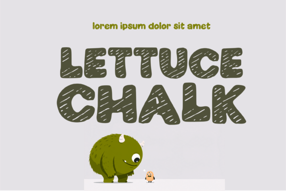 Lettuce Chalk: A Designer’s Take on a Playful Display Font