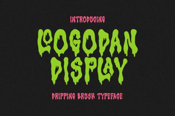 Loogodan: A Display Font That Brings Grit and Drama to Branding