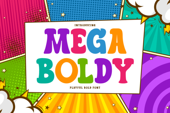 Mega Boldy: The Playful Bold Font Your Craft Projects Need