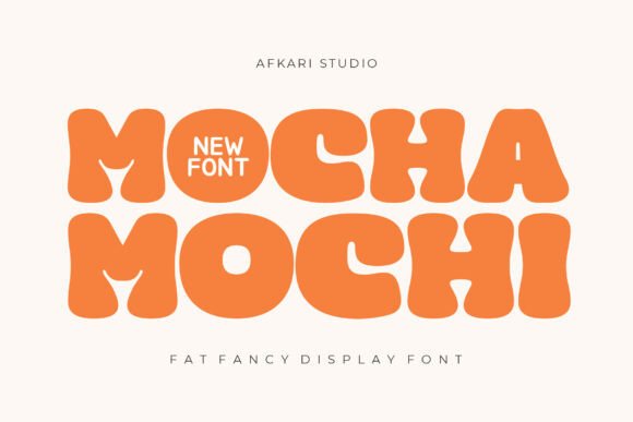 Mocha Mochi Font: A Sweet Display Typeface for Campaign Design