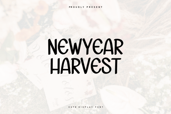 Newyear Harvest: A Playful Sans Serif Font for Modern Web Design