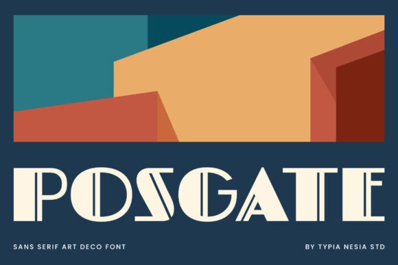 Postgate: A Modern Art Deco Display Font for Web Designers