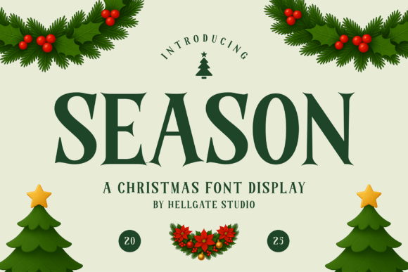 Season Font: A Display Typeface for Web Designers
