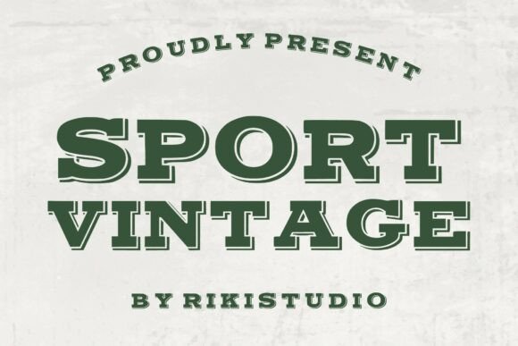 Sport Vintage Font Review: A Display Typeface for Editorial Projects