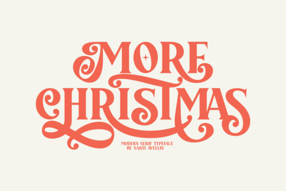 Testing More Christmas Font for a Polished Digital Brand Experience