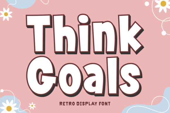 Think Goals Brings Bold Retro Charm to Editorial Design